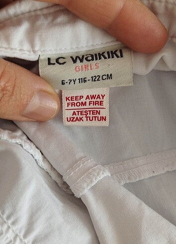6 Yaş Beden Kız çocuk için gömlek 