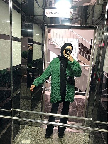 Zara El emeği pufy hırka
