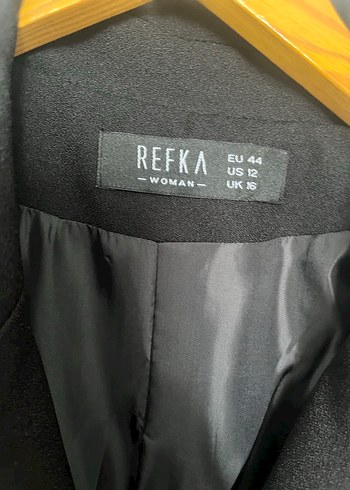 44 Beden siyah Renk Siyah Notch Yaka Midi Kadın Yelek