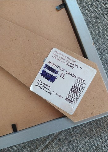 Gri 10x15 cm Fotoğraf Çerçevesi - Görsel 3