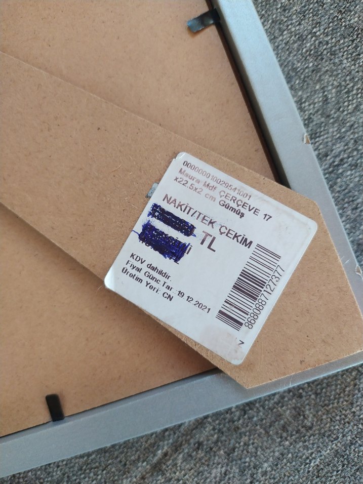 Gri 10x15 cm Fotoğraf Çerçevesi - Görsel 3