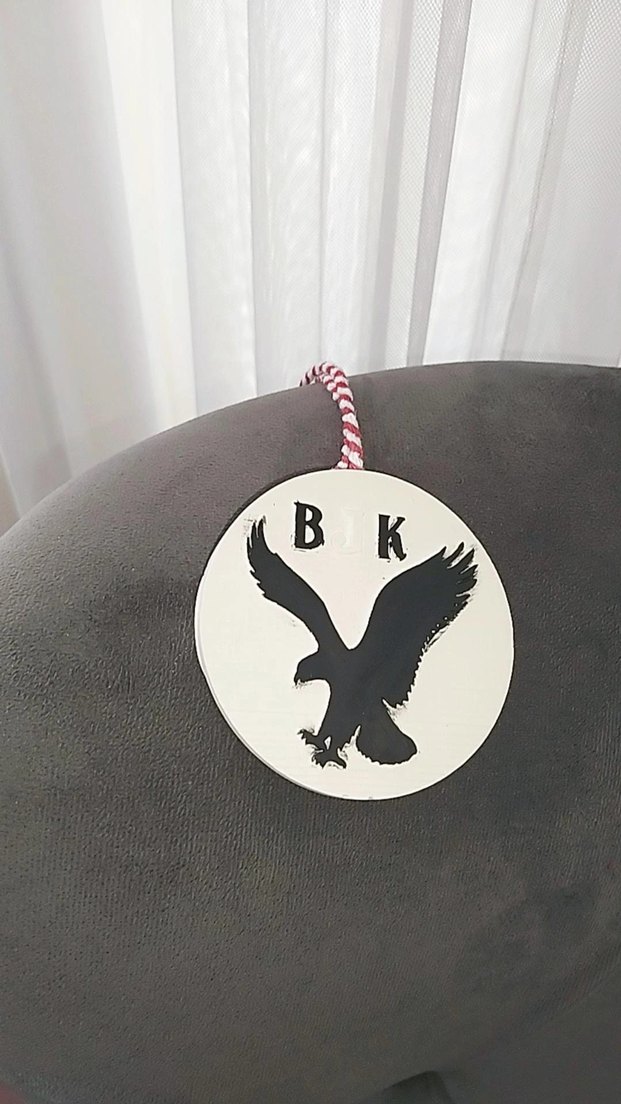 kokulu taş Beşiktaş süsü - Görsel 3