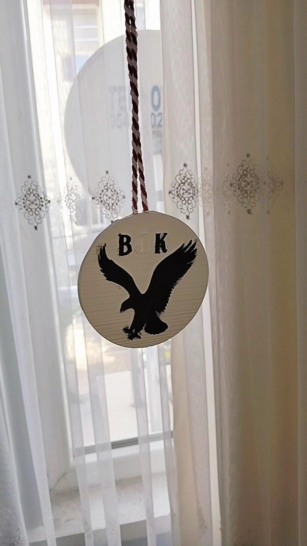 kokulu taş Beşiktaş süsü - Görsel 2