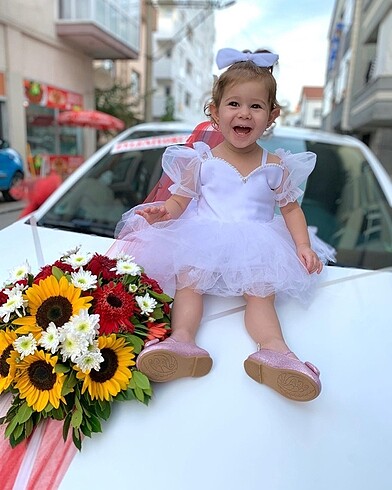 18-24 Ay Beden 2 yaş doğum günü elbisesi