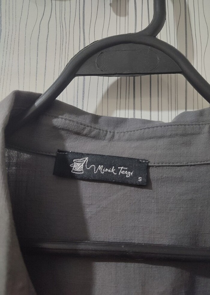 Minik Terzi İnce Pamuk Gömlek  - Görsel 3