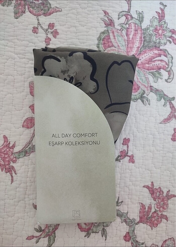 Fresh Scarf Desenli Eşarp - Görsel 3