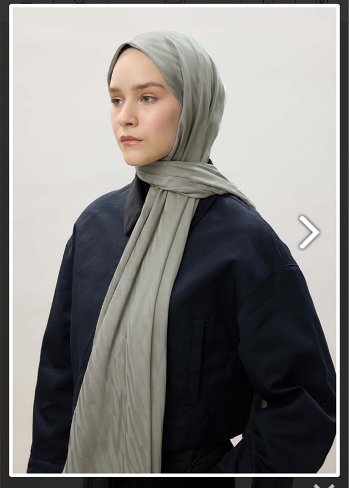 Fresh Dublin Jakarlı Gri şal - Görsel 2