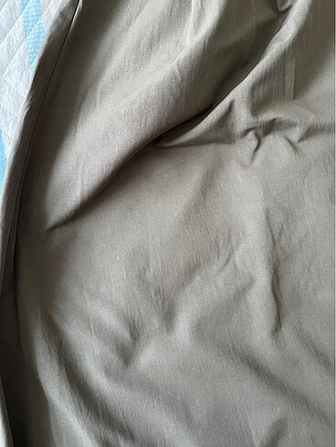 Be Blue Haki Poplin Etek - Görsel 8