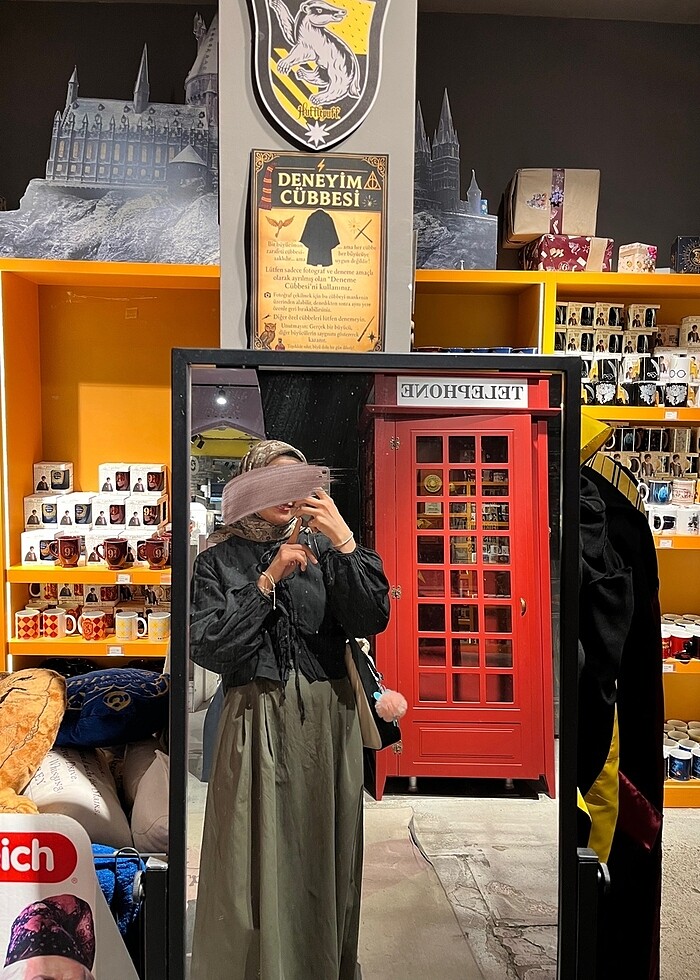 Be Blue Haki Poplin Etek - Görsel 3