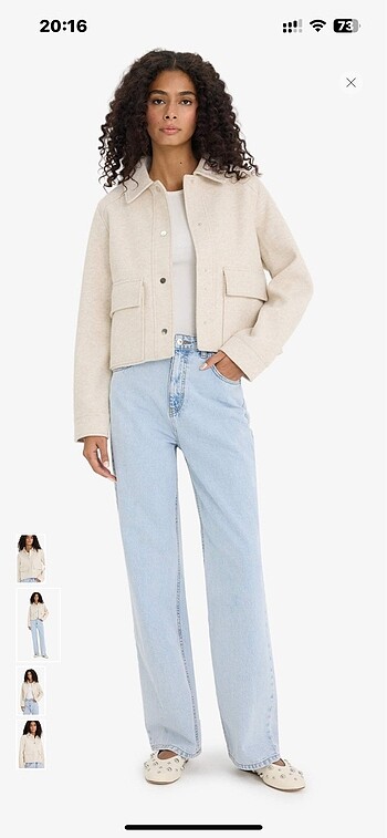 Defacto Kaşe Mont - Görsel 3