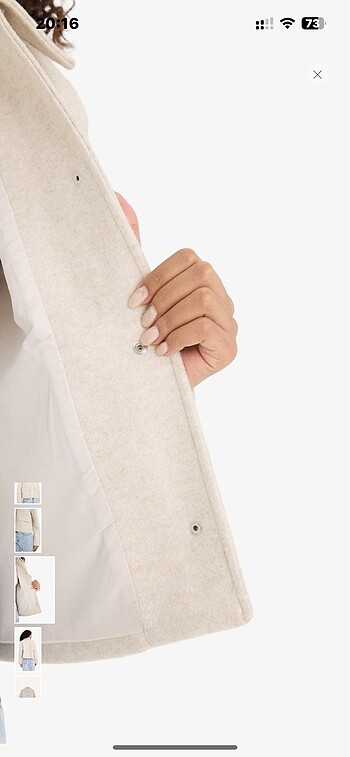 Defacto Kaşe Mont - Görsel 7