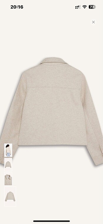 Defacto Kaşe Mont - Görsel 10