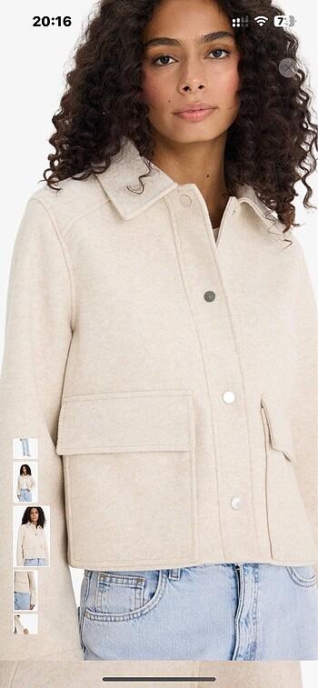 Defacto Kaşe Mont - Görsel 5