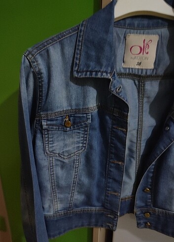 Koton Kadın Kot Ceket - Görsel 3