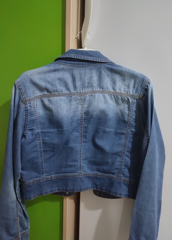 Koton Kadın Kot Ceket - Görsel 2