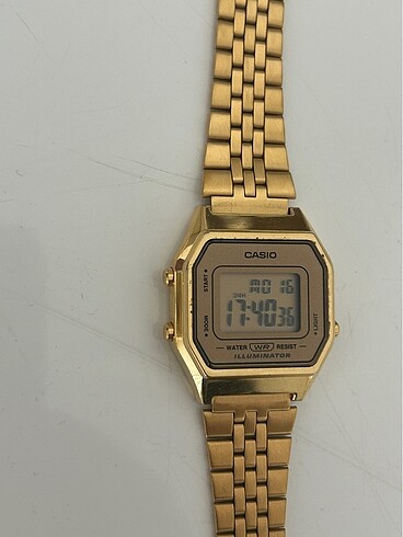  Beden Yüzde yüz orjinal Casio kadın saati en çok tutulan renk ve model