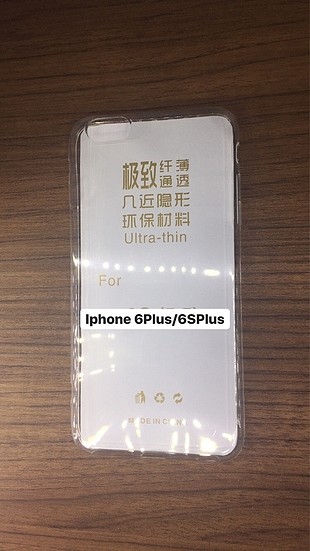 Iphone 6 Plus/6SPlus Şeffaf Silikon Kılıf