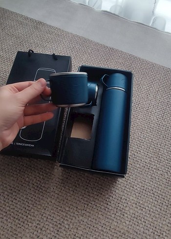 Mavi Çocuk Termos Seti 500 ml - Görsel 2