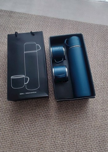 Mavi Çocuk Termos Seti 500 ml - Görsel 3