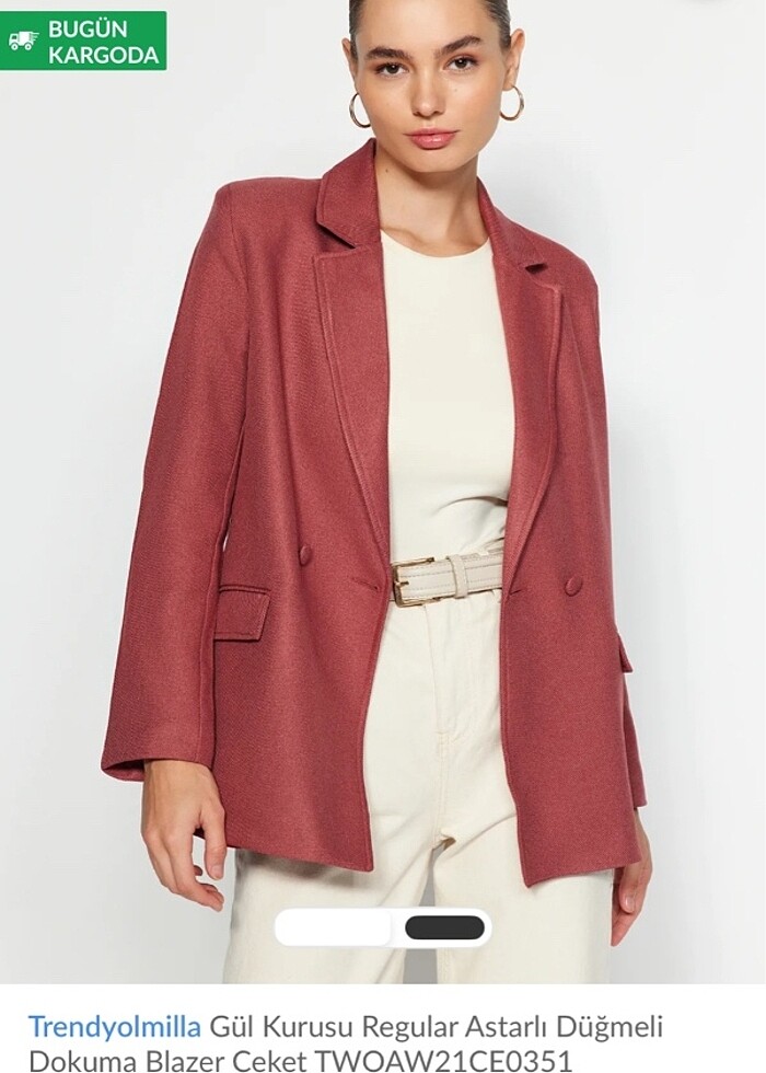 Blazer ceket - Görsel 3