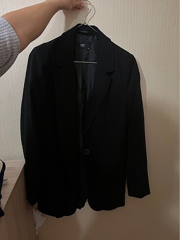 Siyah blazer ceket