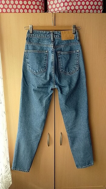 32 Beden Zara Momfit Kot Pantolon