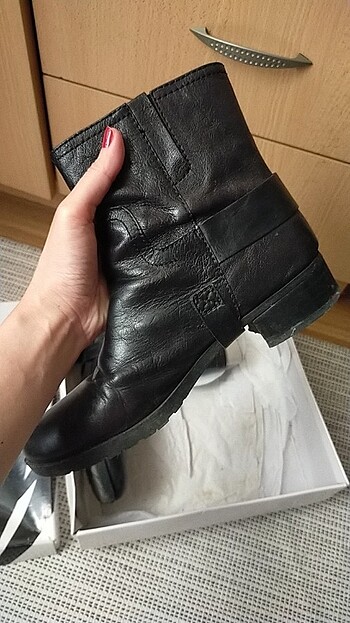 39 Beden Nine West Deri Çizme