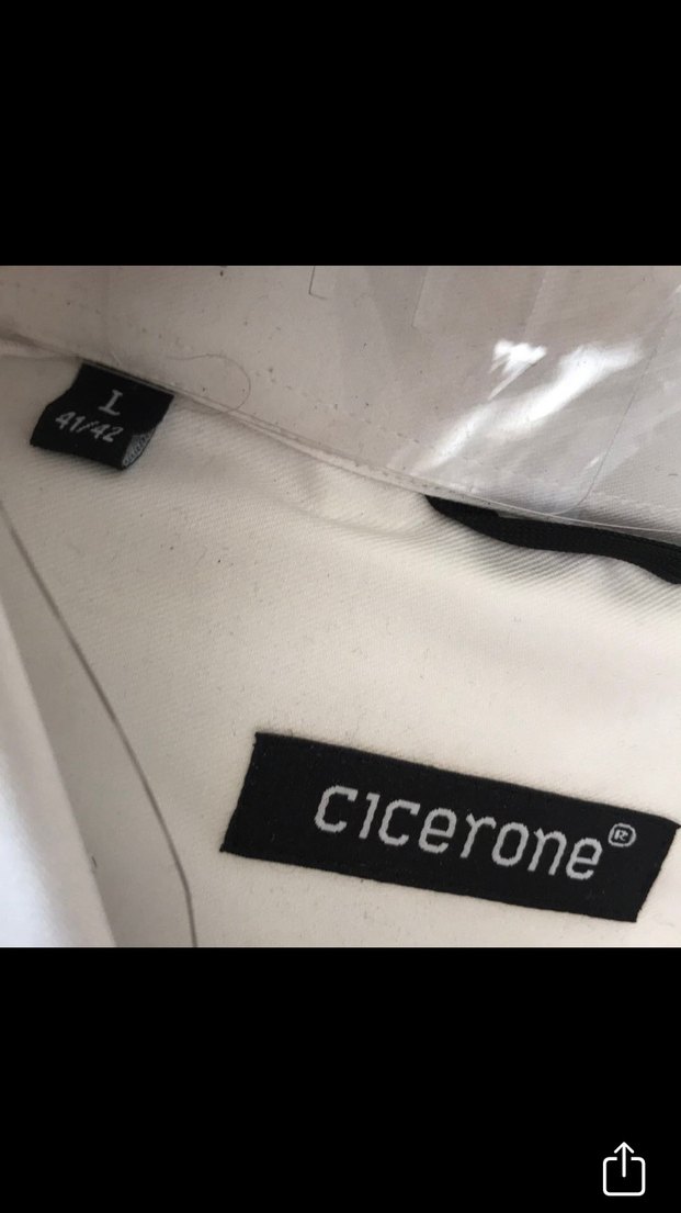 Beyaz Kısa ve uzun Kollu Bel Detaylı Erkek Gömlek - Görsel 5