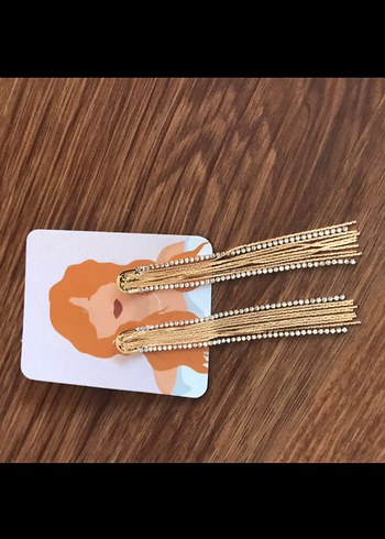 Parlak Renkli Taşlı Uzun Kadın Küpeler - Görsel 9