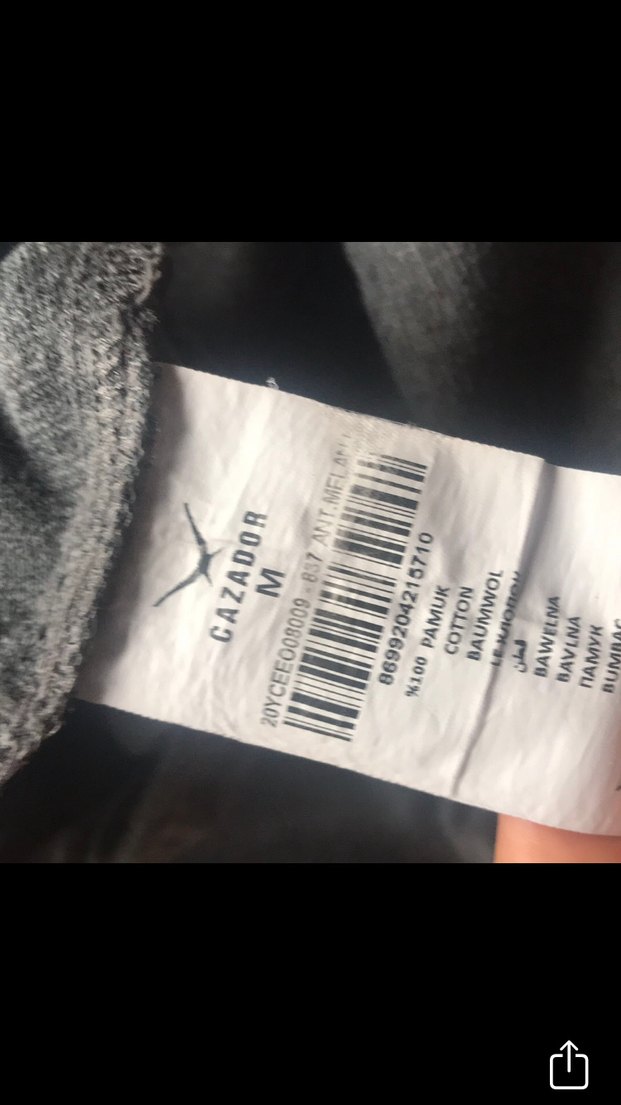 Gri Rahat Kesim Erkek Eşofman Altı - Görsel 4