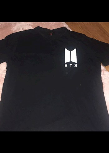 Kız Çocuk Siyah Baskılı Kısa Kollu Tişört - Görsel 10