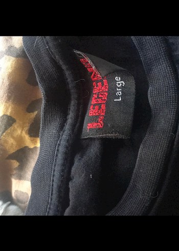 Kız Çocuk Siyah Baskılı Kısa Kollu Tişört - Görsel 5