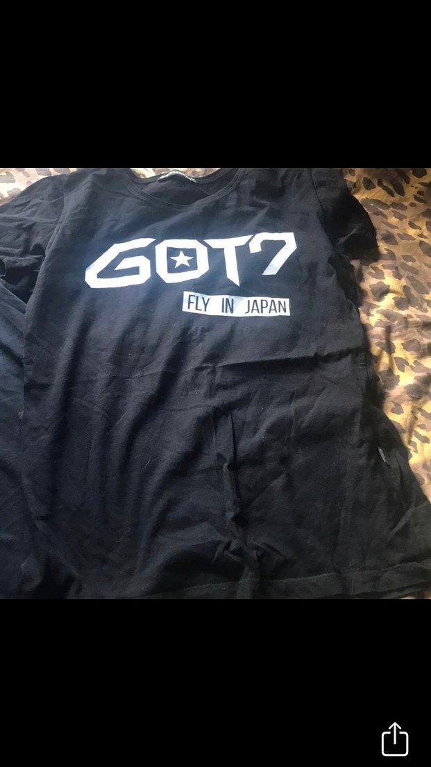 Kız Çocuk Siyah Baskılı Kısa Kollu Tişört - Görsel 2