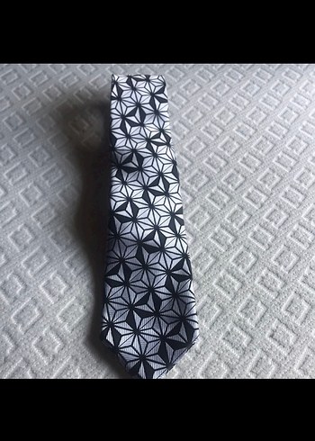 Erkek Kahverengi ve Siyah Kravat Seti - Görsel 6