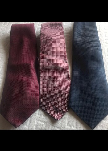 Erkek Kahverengi ve Siyah Kravat Seti - Görsel 10