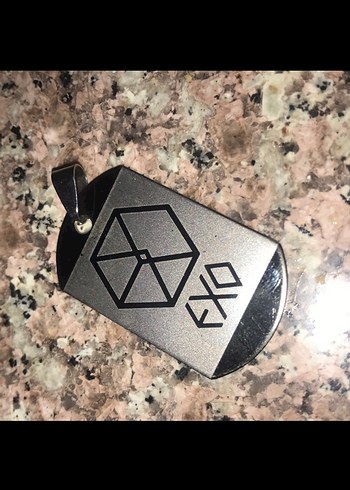 Siyah Kapüşonlu Baskılı Sweatshirt exo kore grubu - Görsel 4