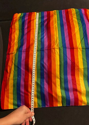 Çizgili Çok Renkli Çocuk Battaniyesi - Görsel 2