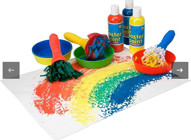 Alex Oyuncakları Küçük Eller 2 Funky Fırça Mavi Ve Sa - Görsel 3