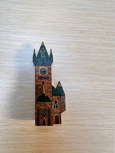 Praha (Prag) Ahşap Magnet