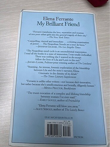 My Brilliant Friend ? Elena Ferrante | The Neapolitan Novels ? B