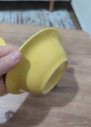 Sarı Renkli 6'lı Tabak Seti - Görsel 4