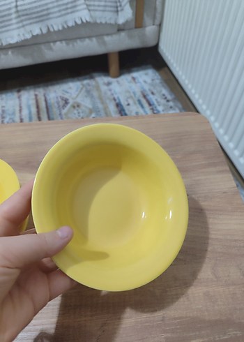 Sarı Renkli 6'lı Tabak Seti - Görsel 3