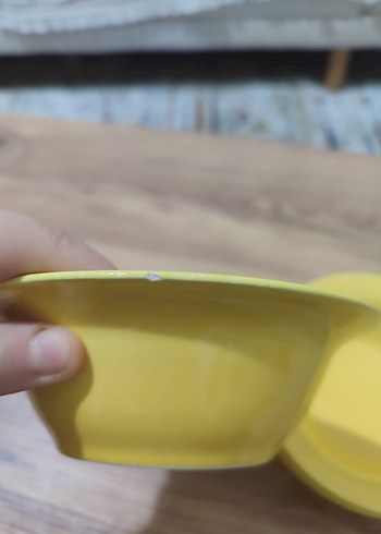 Sarı Renkli 6'lı Tabak Seti - Görsel 7