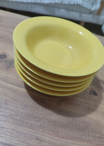 Sarı Renkli 6'lı Tabak Seti - Görsel 10