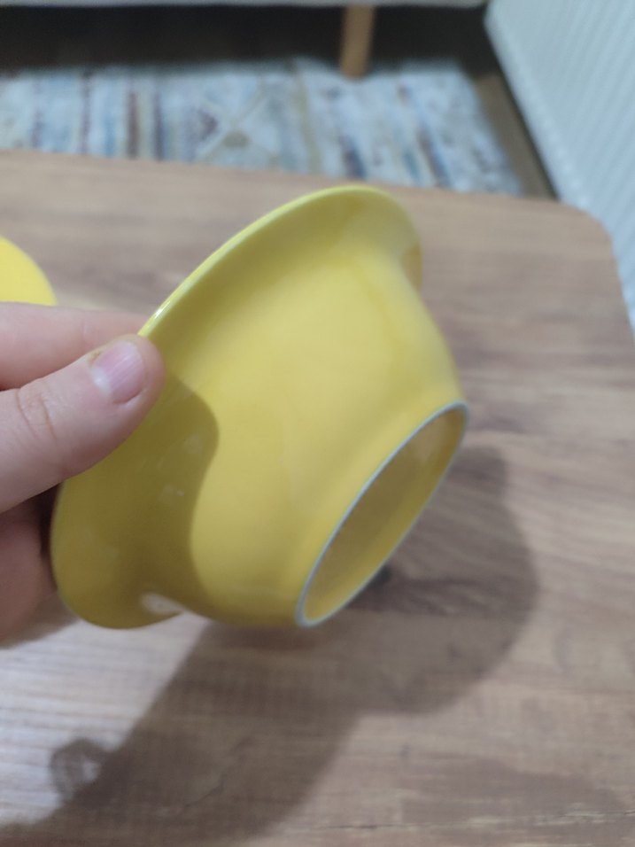 Sarı Renkli 6'lı Tabak Seti - Görsel 4