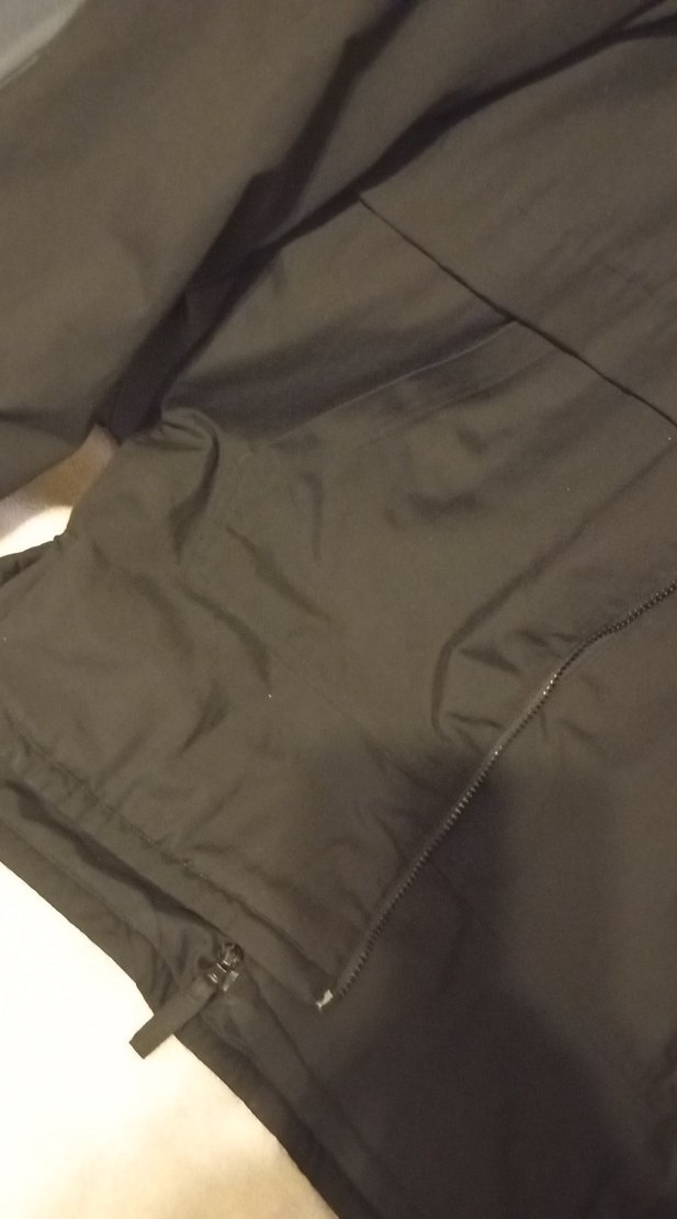 Fermuarlı Siyah Erkek Kapüşonlu mont - Görsel 4