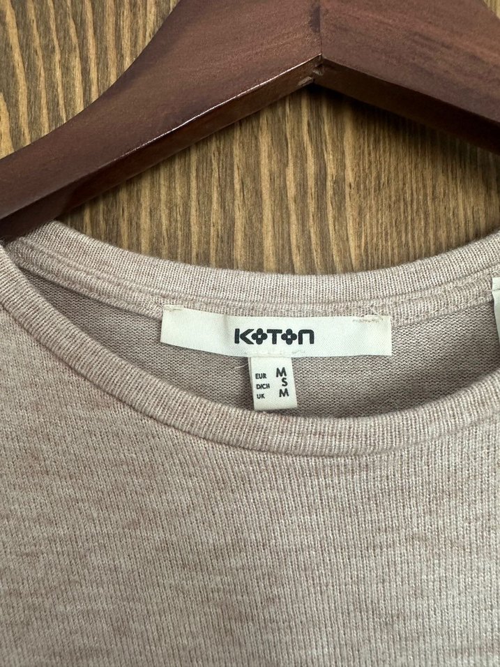 Bej Kısa Kollu elbise - Görsel 3