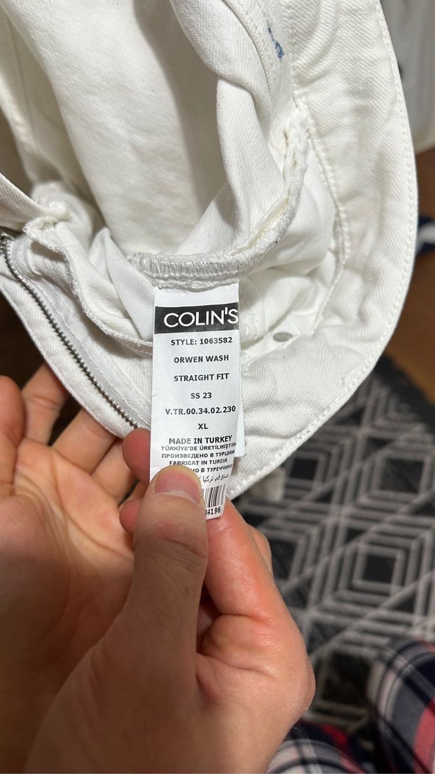 Beyaz Erkek  Şort - Görsel 5