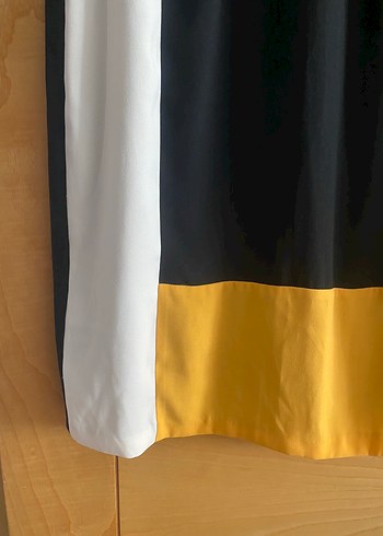 Renk Bloklu elbise - Görsel 4