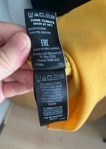 Renk Bloklu elbise - Görsel 5